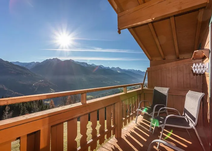 シャレー Bergbauernhof Familienparadies Oberhasenberghof *