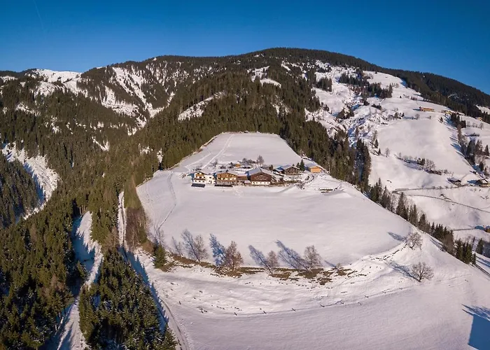 Bergbauernhof Familienparadies Oberhasenberghof シャレー