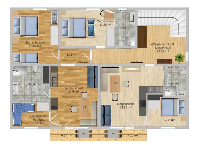 Bergbauernhof Familienparadies Oberhasenberghof 샬레 *