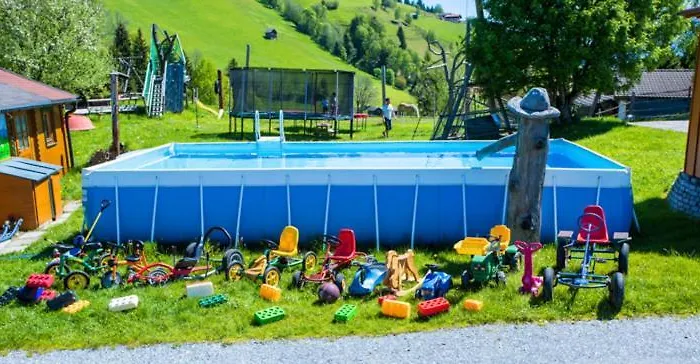 シャレー Bergbauernhof Familienparadies Oberhasenberghof タクセンバッハ