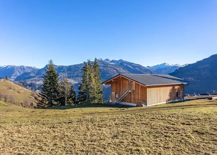 シャレー Bergbauernhof Familienparadies Oberhasenberghof *